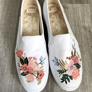 Rifle Paper Co x Keds, size 8